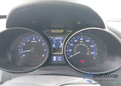 2015 Hyundai Veloster Turbo z USA, uszkodzony, nr VIN KMHTC6AE4FU241994